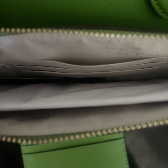 Kate Spade Saffiano Duffle Madison & Green card holder and wallet New bundle - Picture 12 of 12